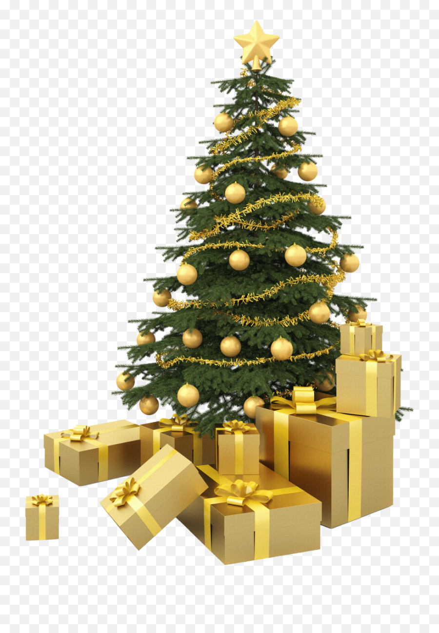 Download Christmas Tree With Presents Png Image For Free - New Year Tree Png,Gifts Png
