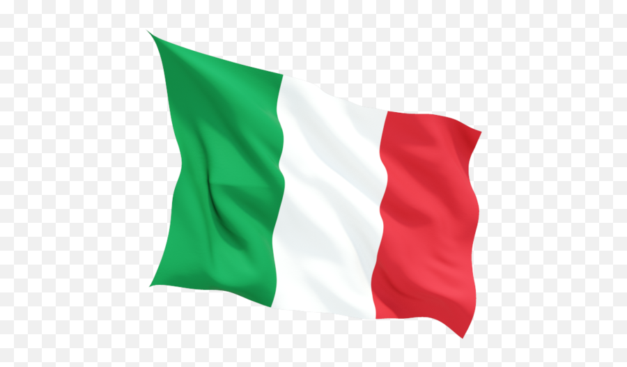 Fluttering Flag - Transparent Waving Italian Flag Png,Italy Png