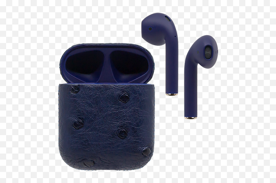 Download Apple Airpods Ostrich Blue Black Label Edition - Plastic Png,Airpods Transparent Png