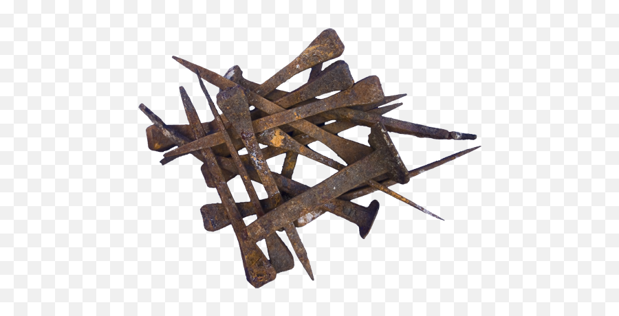 Old Rusty Nails - Rusty Nails Png,Rust Texture Png