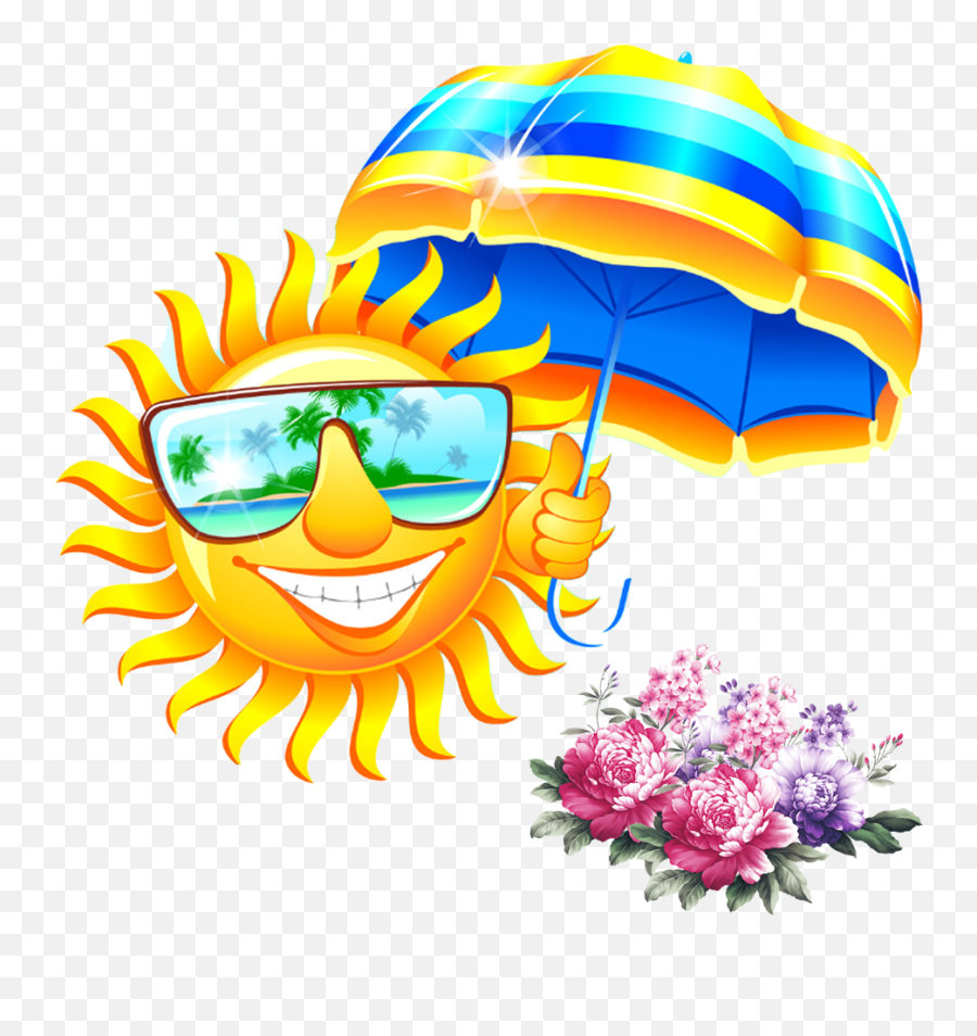Download Summer Sun Umbrella Sunglasses Fight Hd - Transparent Umbrella For Summer Png,Summer Png
