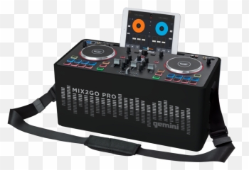 Wireless Speaker With Party Lights - Gemini Mix2go Pro Png,Party Lights Png