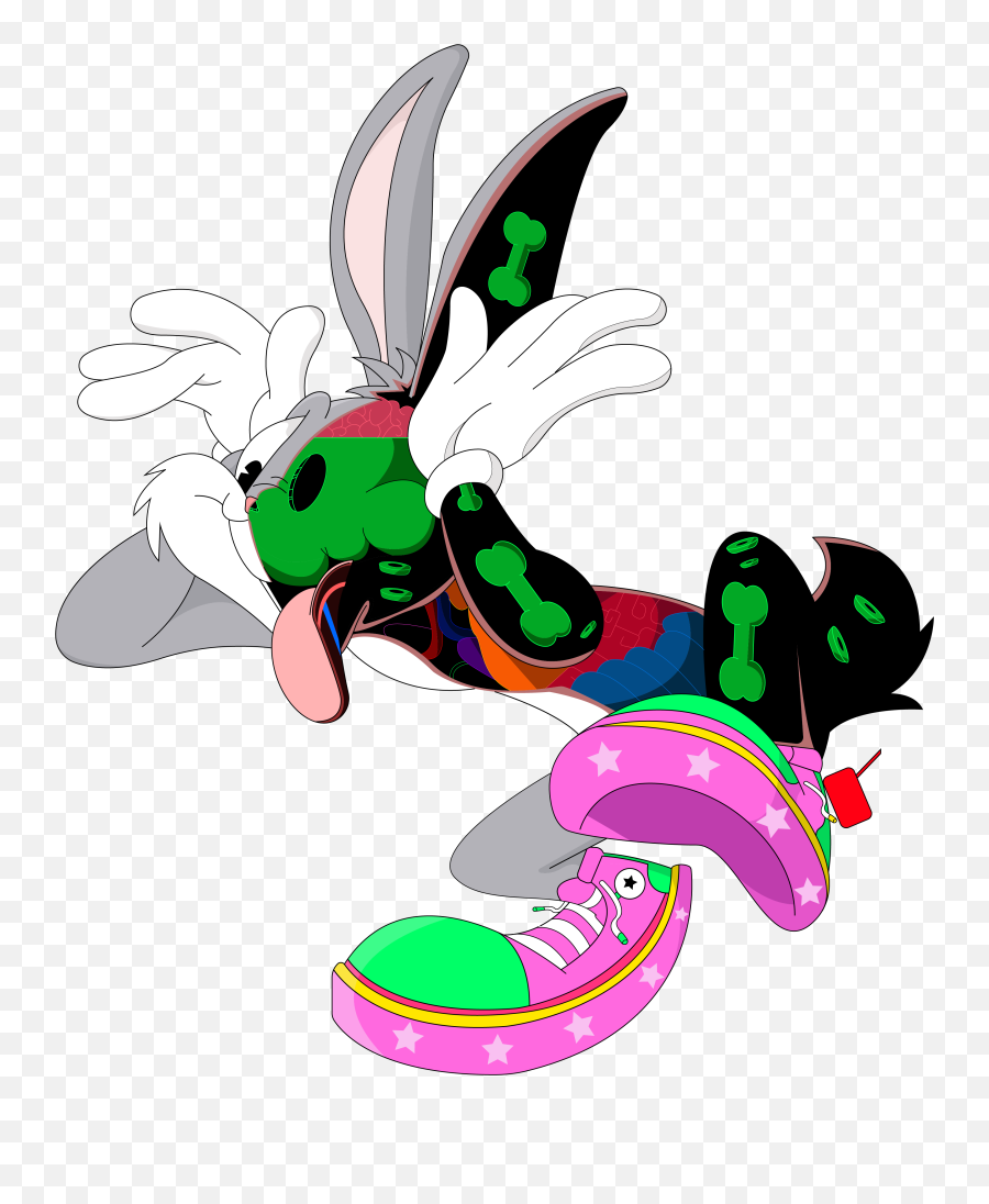 Image Of Bugs Bunny Sticker - Cartoon Full Size Png Portable Network Graphics,Bugs Bunny Png