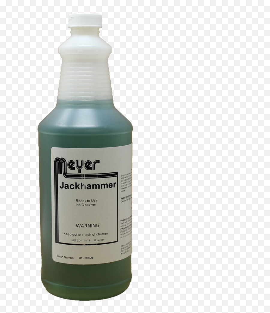 Jack Hammer Png - Ready To Use Water Based Ink Dissolver Bottle,Ink In Water Png