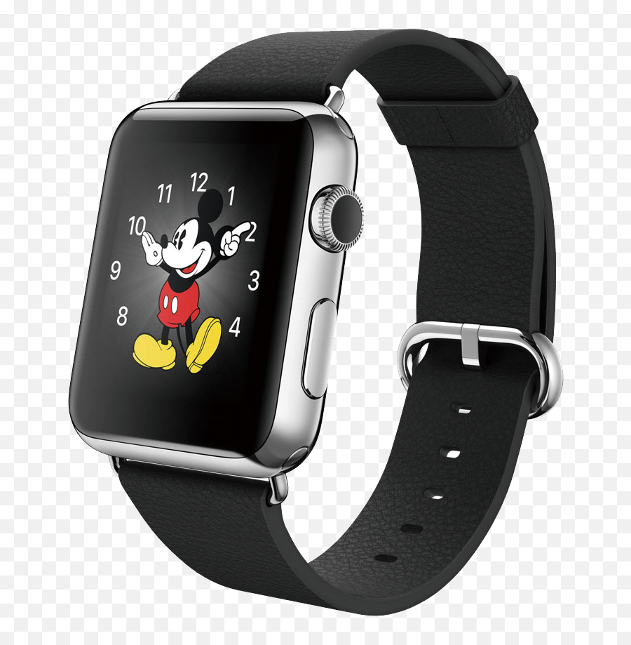 Download Watch Plus Iphone 5s Apple Png Image High Quality - 42mm Black Classic Buckle Apple Watch,Apple Watch Png