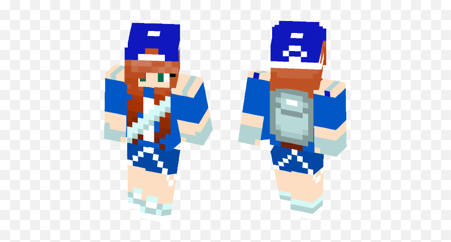 Download Pokemon Trainer Minecraft Skin For Free - Cartoon Png,Pokemon Trainer Transparent