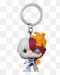 My Hero Academia - Todoroki Pocket Pop Vinyl Keychain My Hero Academia Funko Pop Keychain Png,Todoroki Png