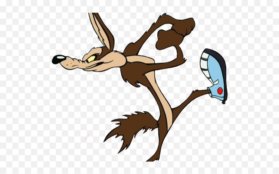 Roadrunner Clipart Tail - Wile E Coyote Png,Road Runner Png