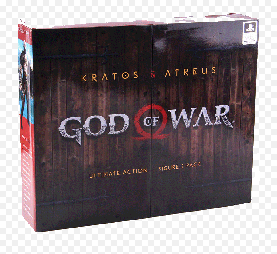 Neca God Of War 4 Kratos U0026 Atreus Ultimate Pvc Action Figure Collectible Model Toy 2 - Pack Png,God Of War 4 Logo