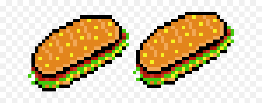 Jumping Sandwich Opengameartorg - Snes Controller Pixel Art Png,Sandwhich Png
