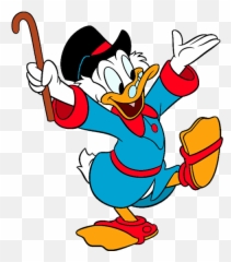 Scrooge Mcduck Vector Free Stock - Scrooge Mcduck Png,Scrooge Mcduck Png