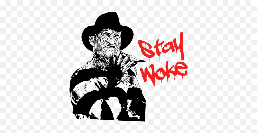Freddy Krueger Jason Voorhees A - Stay Woke Freddy Krueger Shirt Png,Freddy Krueger Png