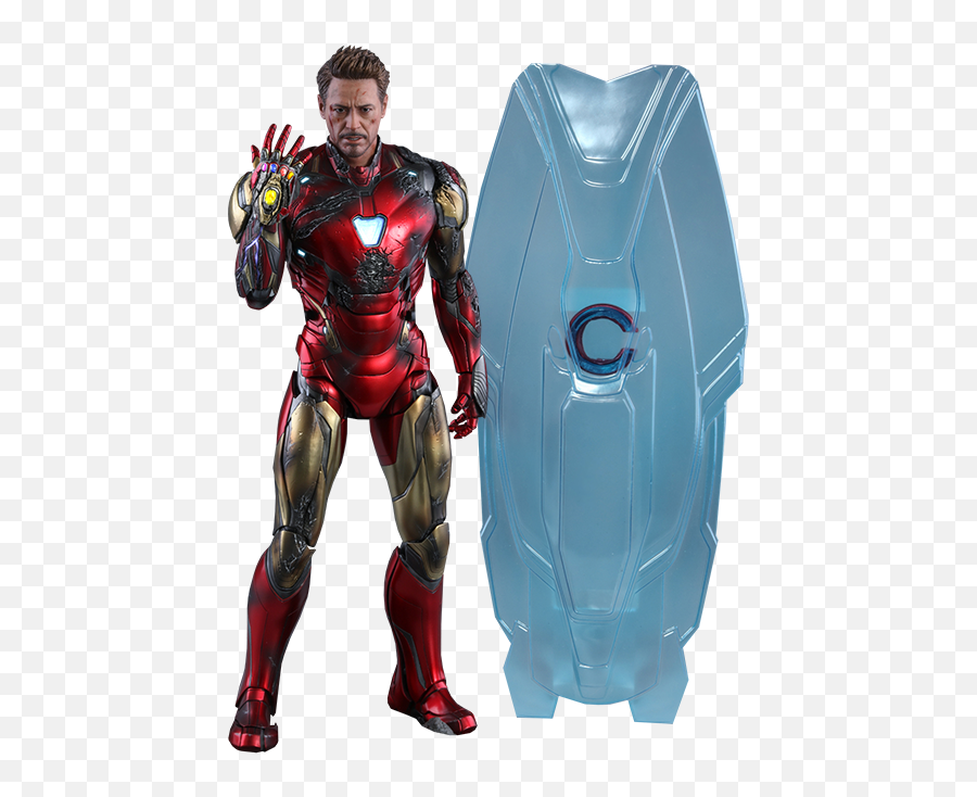 Iron Man Mark Lxxxv Battle Damaged Version Special Edition Sixth Scale Figure - Figurine Iron Man Endgame Png,Iron Man Transparent