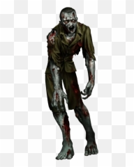 Creepy Zombie Transparent Png - Zombie Resident Evil,Zombie Transparent Background
