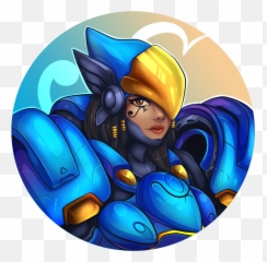 Overwatch Pharah Transparent - Gambar png