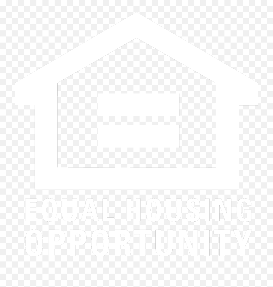 Equal Housing Opportunity Logo White - Equal Housing Lender Logo White Png,White Equal Housing Logo