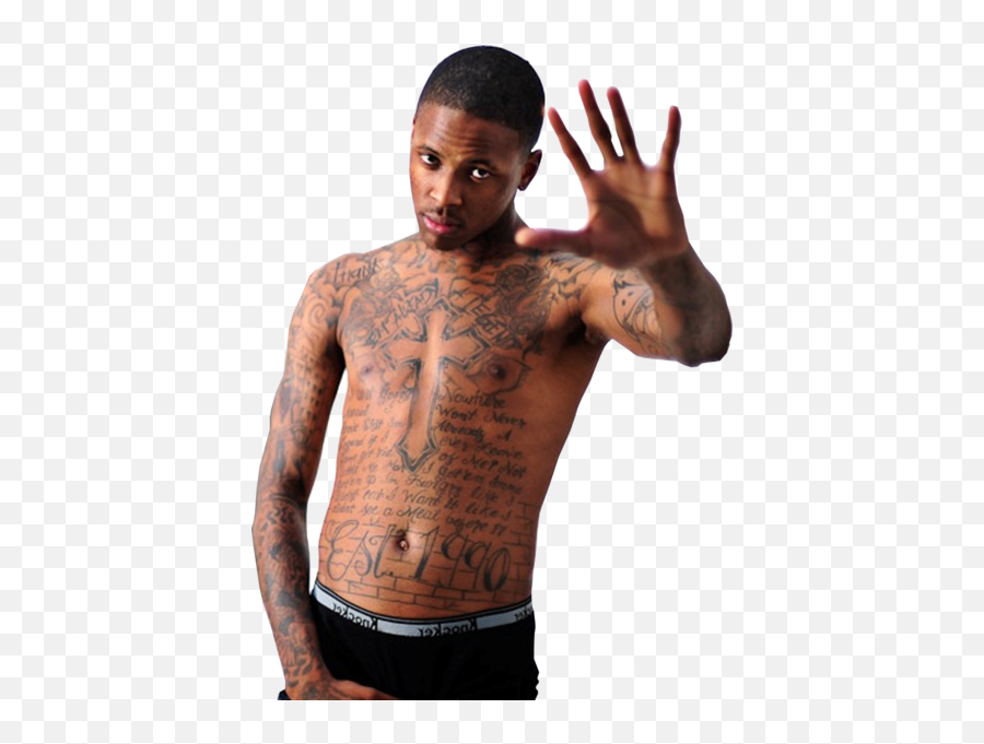 Rapper Tattoos - Yg Toot It And Boot Png,Rapper Png