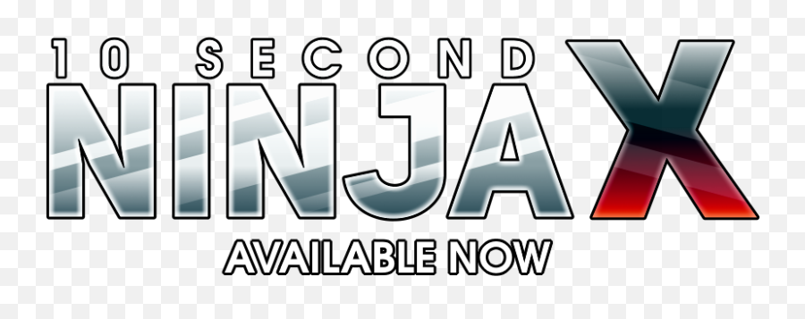 10 Second Ninja X - Graphic Design Png,Ninja Logo Png