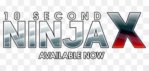 10 Second Ninja X - Graphic Design Png,Ninja Logo Png
