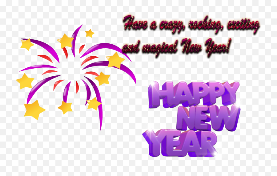 Download New Year Wishes Png Background - New Years Icon Deepavali Crackers Clipart Png,New Years Transparent