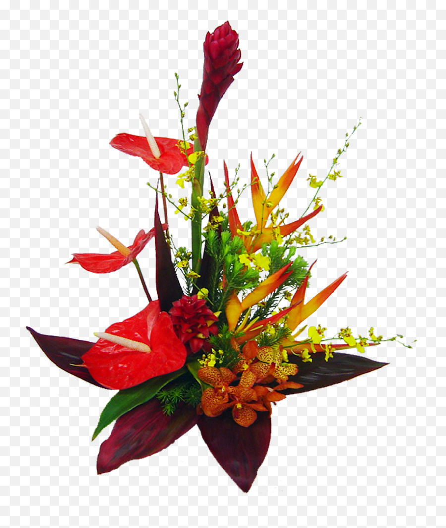 Tropical Floral Arrangements 2018 From How To Make - Real Tropical Flowers Png,Tropical Flower Png
