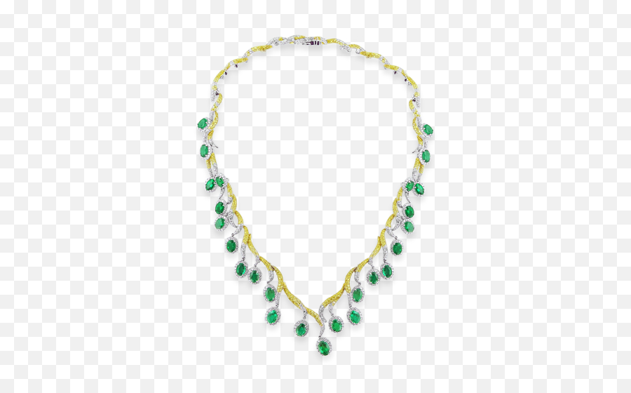 Emerald U0026 Diamond Necklace U2013 Craiger Drake Designs - Emerald ...