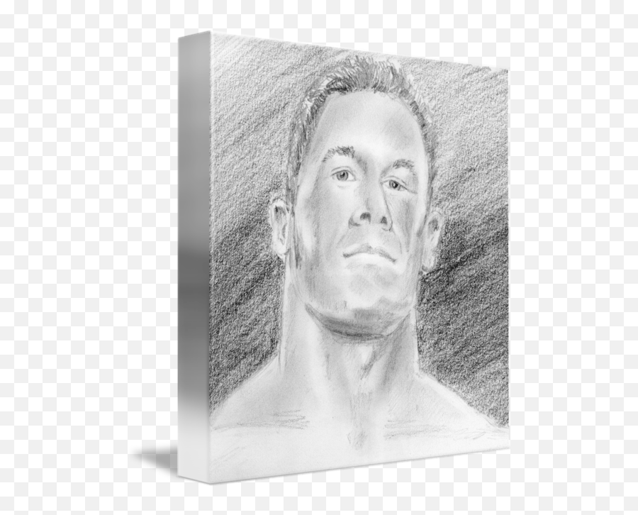 John Cena By Anne Thigpen - Art Charcoal Png,John Cena Face Png