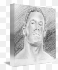 John Cena By Anne Thigpen - Art Charcoal png