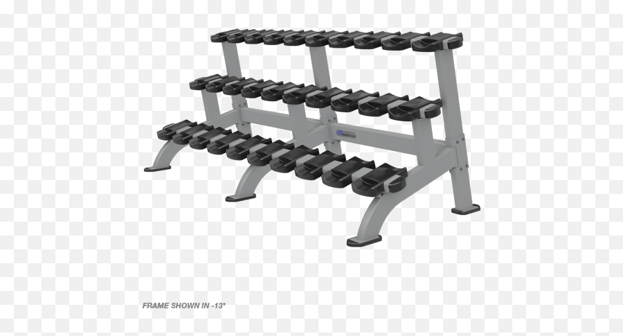 Nautilus Triple Dumbbell Rack Core Health And Fitness - 9np R8011 Rack Dumbbell Triple Png,Dumbbell Transparent Background