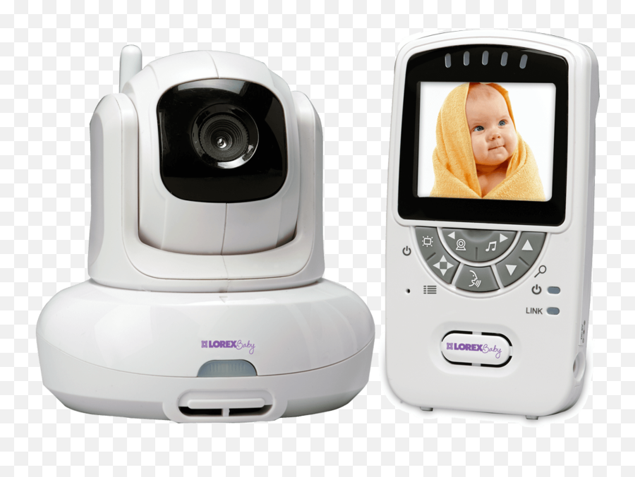 Video Baby Monitor With Wireless Camera Night Vision And - Baby Monitor Transparent Background Png,Transparent Monitors