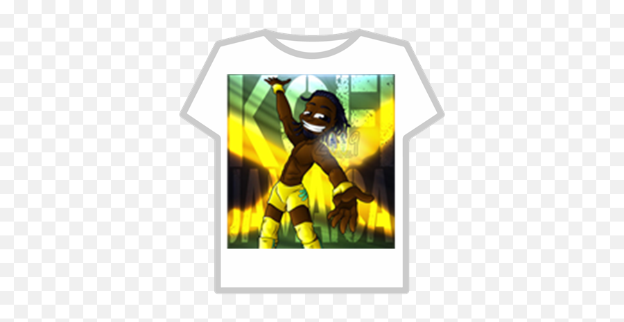 Kofi Kingston Cartoon Style - Roblox Swat T Shirts For Roblox Png,Kofi Kingston Png