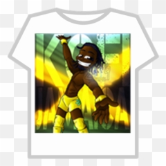 Kofi Kingston Cartoon Style - Roblox Swat T Shirts For Roblox Png,Kofi Kingston Png