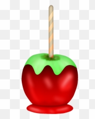 274 - Transparent Background Candy Apple Clipart Png