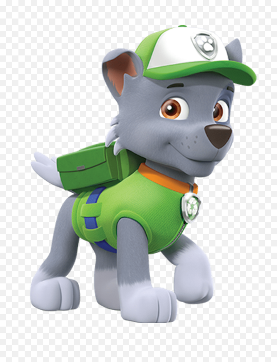 Paw Patrol Rocky Transparent Png - Rocky From Paw Patrol,Marshall Paw Patrol Png