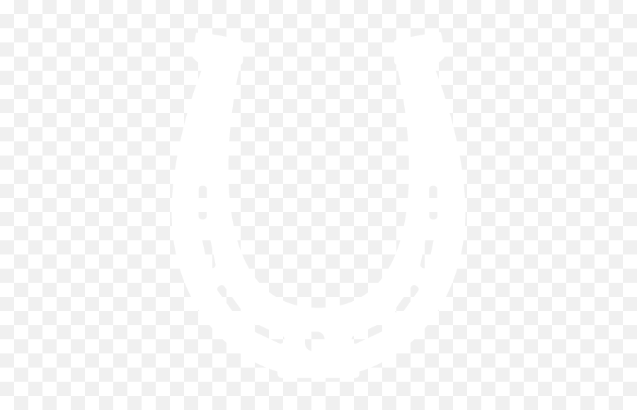 Download Hd Horse Shoe Icon - White Horse Shoe Png,Horseshoe Transparent