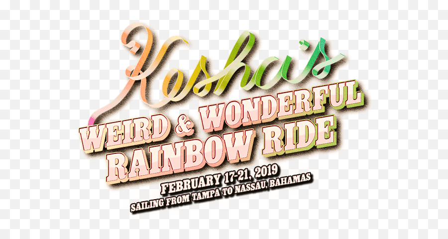 Keshas Rainbow Cruise Soul - Kesha Rainbow Cruise Png,Soul Train Logo