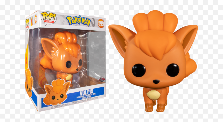 Pokemon - Vulpix Funko Pop Png,Vulpix Transparent