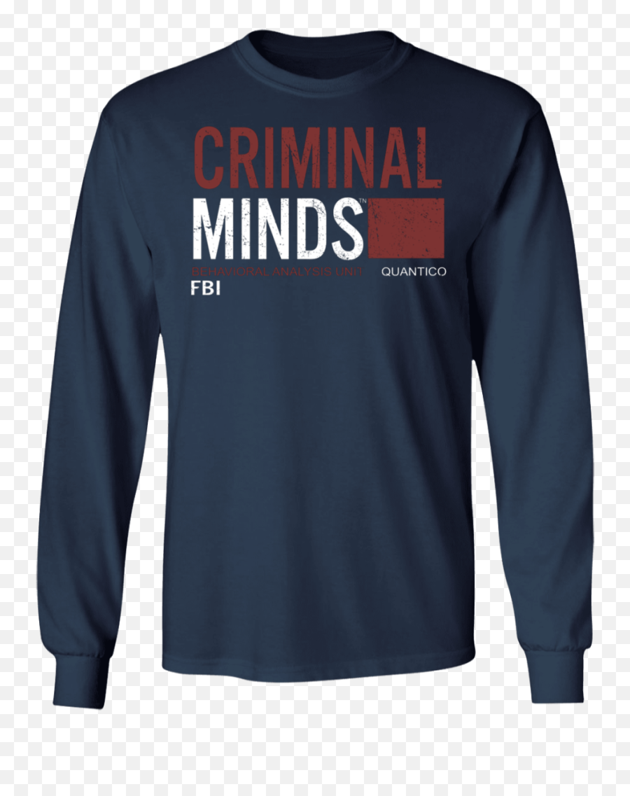 Criminal Minds Behavioral Analysis Unit Shirt - Long Sleeve Png,Criminal Minds Logo