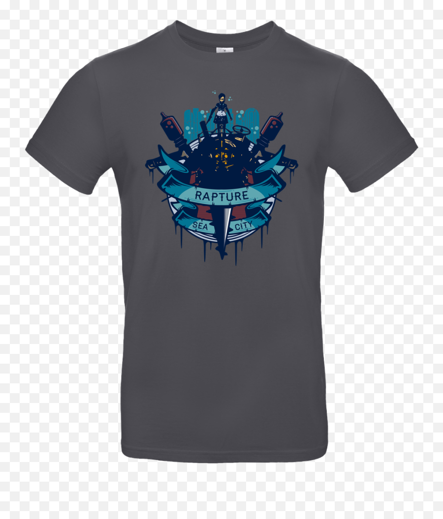 Buy Under The Sea T - Shirt Supergeekde Png,Bioshock Rapture Logo