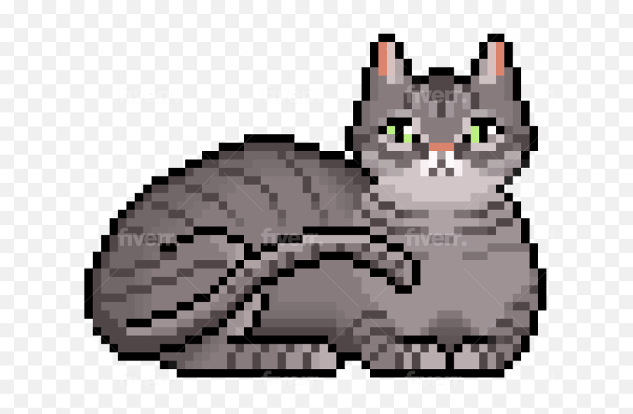 Draw Your Cat Or Pet In Pixel Art - Pixel Art Png,Transparent Pixel Cat