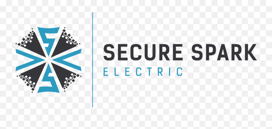 Modern Masculine Construction Logo Design For Secure Spark - Vertical Png,Electric Spark Png