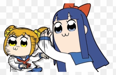 Pop Team Epic Sticker Lihkg - Pop Team Epic Sticker Lihkg Png,Pop Team Epic Transparent