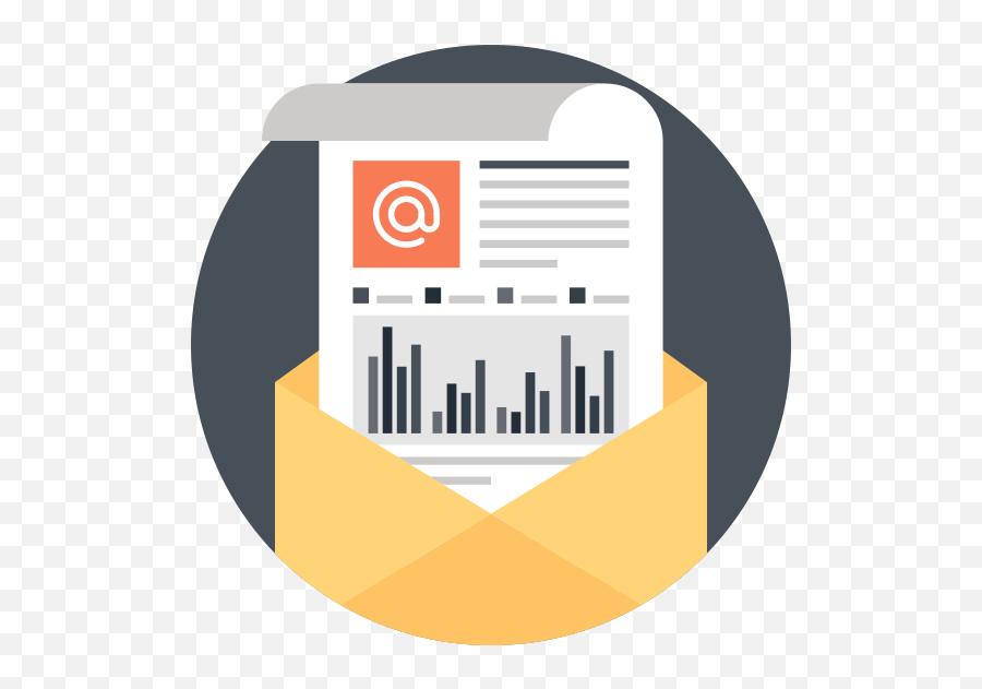 Email Marketing Icon - Daily Report Icon Png 550x550 Png Email Marketing,Marketing Icon