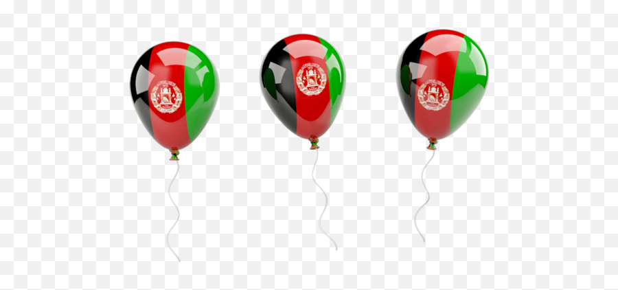 Afghanistan Flag Transparent Icon - Baloon With Afgan Flag Png,Afghanistan Flag Icon
