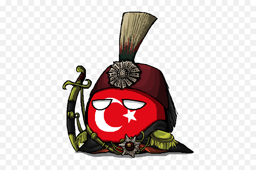 Ottoman Empireball Polandball Wiki Fandom - Ottoman Empireball Png,Libya New Flag Icon