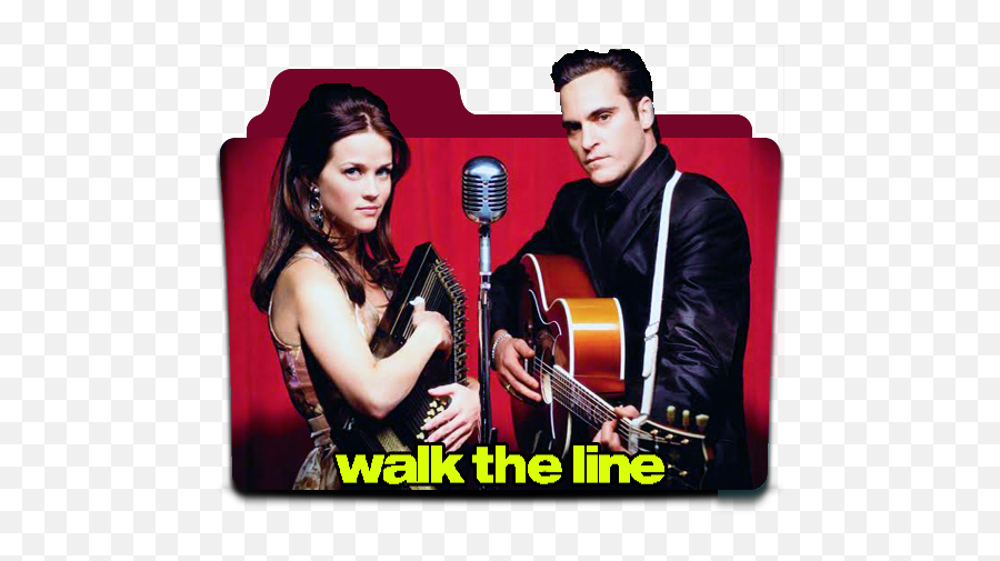 Walk The Line Movie Folder Icon - Walk The Line Png,Guitar Folder Icon