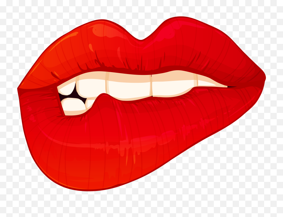 Biting Lips Png Clip Art - Lip Biting Transparent Background Transparent Background Lips Png,Vape Transparent Background