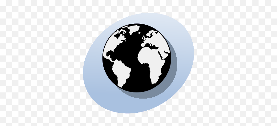 Filep Globe Bluepng - Wikimedia Commons World Map Outline Png Transparent,Blue Globe Icon
