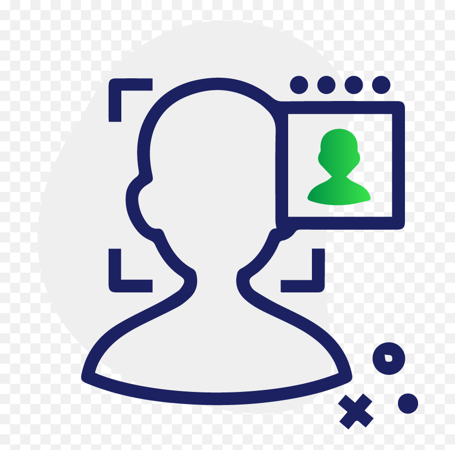 Fully - Verified Bankinggrade Identity Verifications On Video Facial Biometric Authentication Icon Png,Facial Recognition Icon