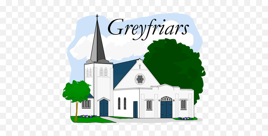 Vector Graphics Of Greyfriars Presbyterian Church Public - Transparent Background Catholic Church Clipart Png,Church Steeple Icon